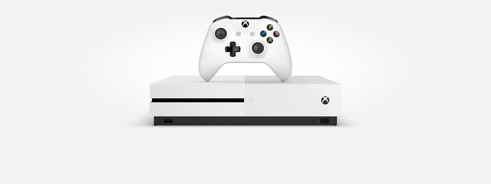 Konzole Xbox One S a ovladač, koupit