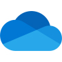 OneDrive backup blue cloud