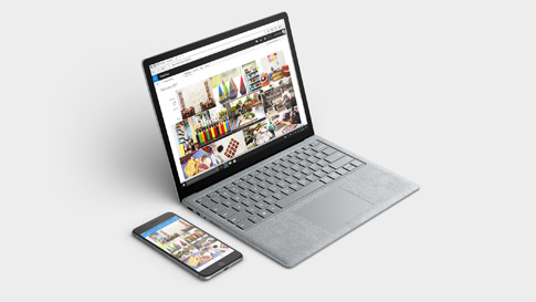 Sync your phone with any Surface device