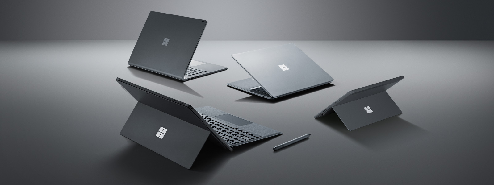Surface Laptop 2, Surface Pro 6, Surface Go