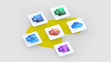 Office 365 Education application logos