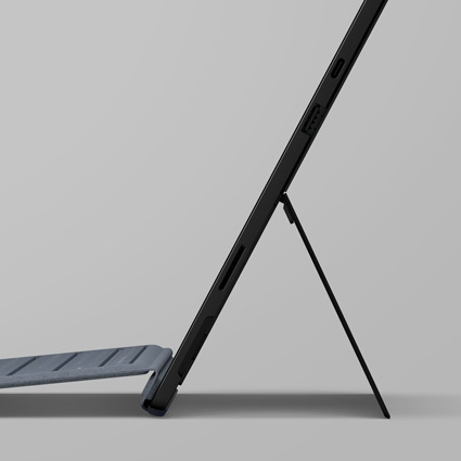 Sideview of Microsoft Surface stand