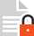 Graphic icon of a document with a padlock