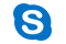 Skype icon, information about online meetings and instant messaging in Skype for Business