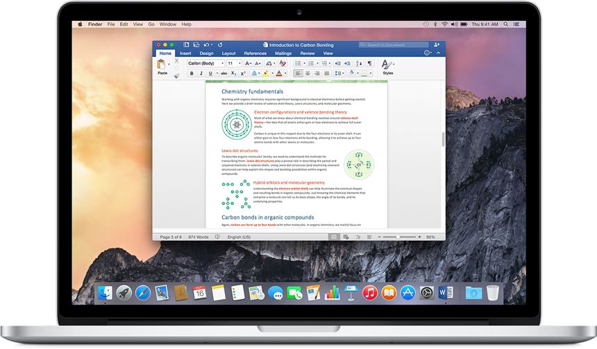 Office 2016 for mac version