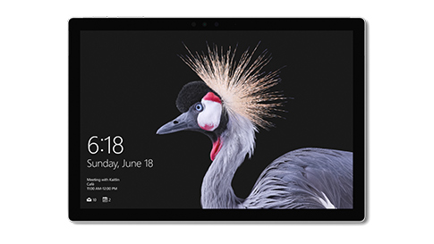 Surface Pro in Tablet Mode