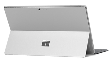 Розміри: вигляд ззаду Surface Pro в режимі ноутбука