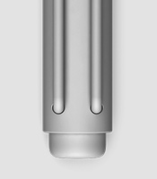 Silver Surface Pen with close-up of eraser