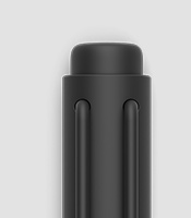 Black Surface Pen with close-up of eraser
