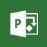 Project logo, the Microsoft Project home page