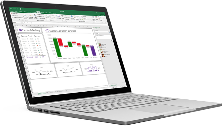 Un portátil en el que se muestra una hoja de cálculo de Excel con datos completados automáticamente.