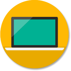 Icona del computer desktop