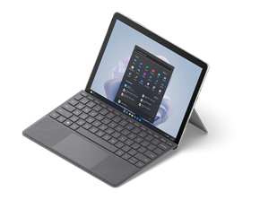 Immagine di un computer Surface Go 3 con Cover con tasti Signature per Surface Go