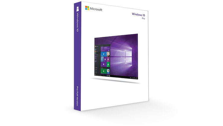 Windows 10 Pro エディションの製品パッケージ