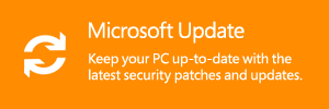 Get the latest updates for your PC at Microsoft Update.
