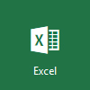 Logo programu Excel, otwórz aplikację Microsoft Excel Online